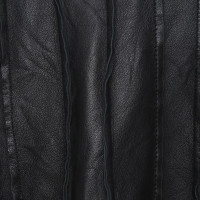 Day Birger & Mikkelsen Jacke/Mantel aus Leder in Schwarz