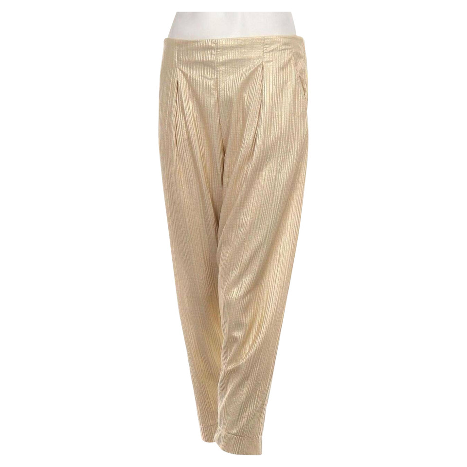 Rabens Saloner Trousers in Gold