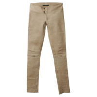 Altre marche Sly - pantaloni in pelle Taupe