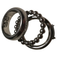 Dolce & Gabbana Ring aus Stahl in Silbern