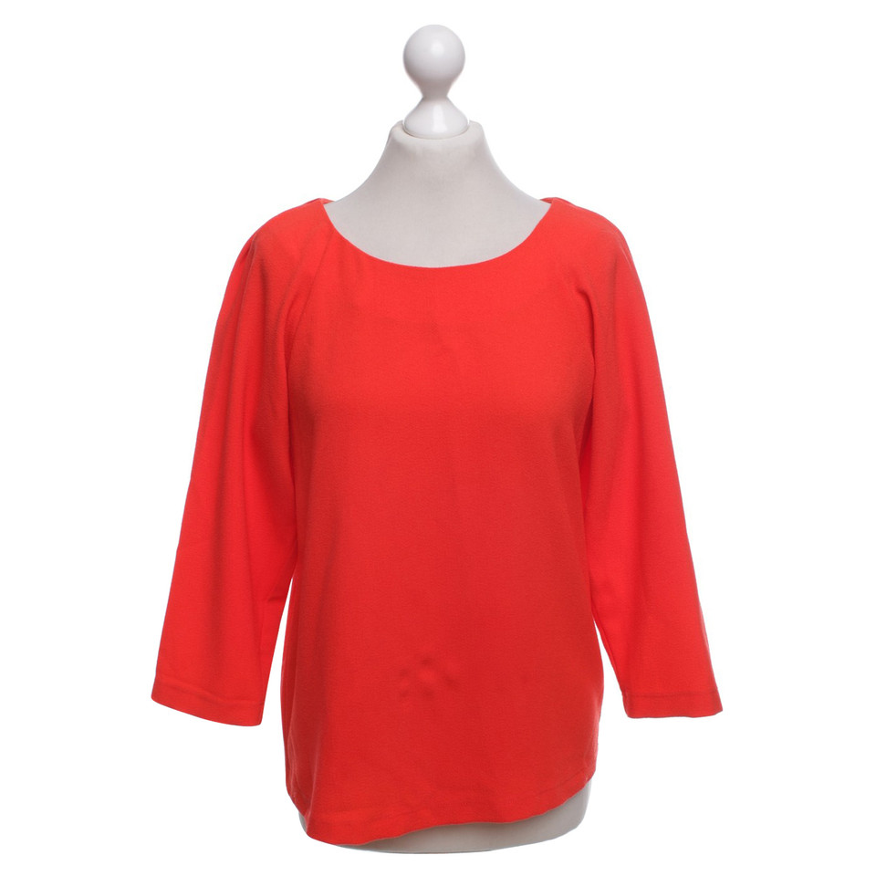 French Connection top in coral red