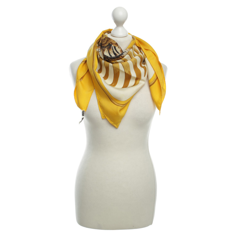 Hermès Zijden sjaal afdrukken