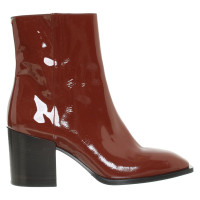 Aeyde Ankle boots Patent leather in Red