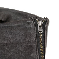 Samsøe & Samsøe Trousers Leather in Black
