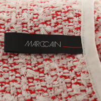 Marc Cain Cardigan in rosso / bianco