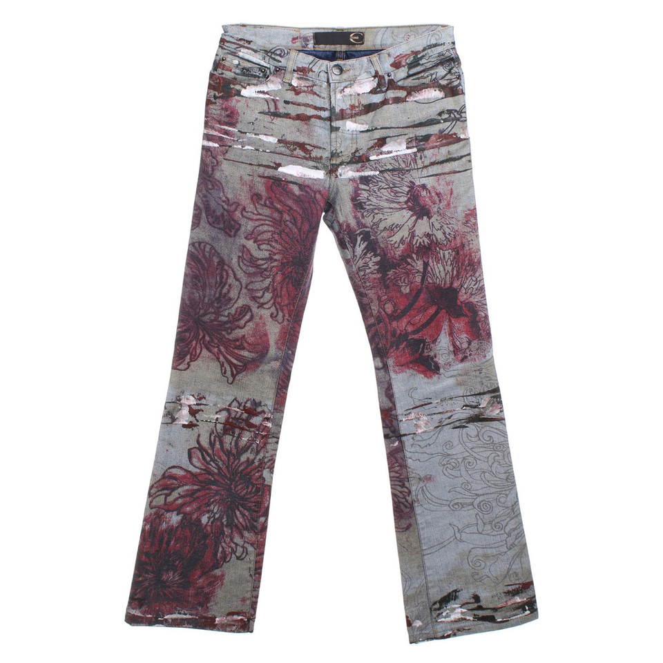 Roberto Cavalli Jeans with pattern print