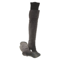 Givenchy Bottes en Daim en Gris