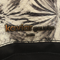 Kaviar Gauche Clutch aus Leder