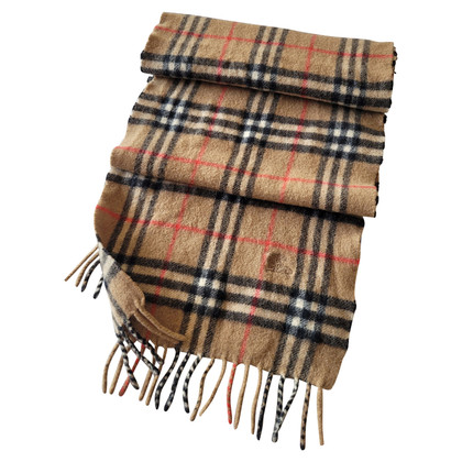 Burberry Scarf/Shawl Wool in Beige