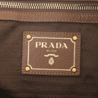 Prada Leather shoulder bag in brown