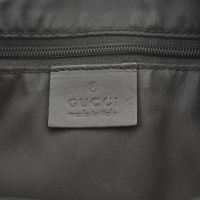Gucci Samt-Handtasche mit Leder