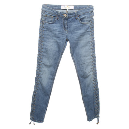 Elisabetta Franchi Jeans aus Baumwolle in Blau