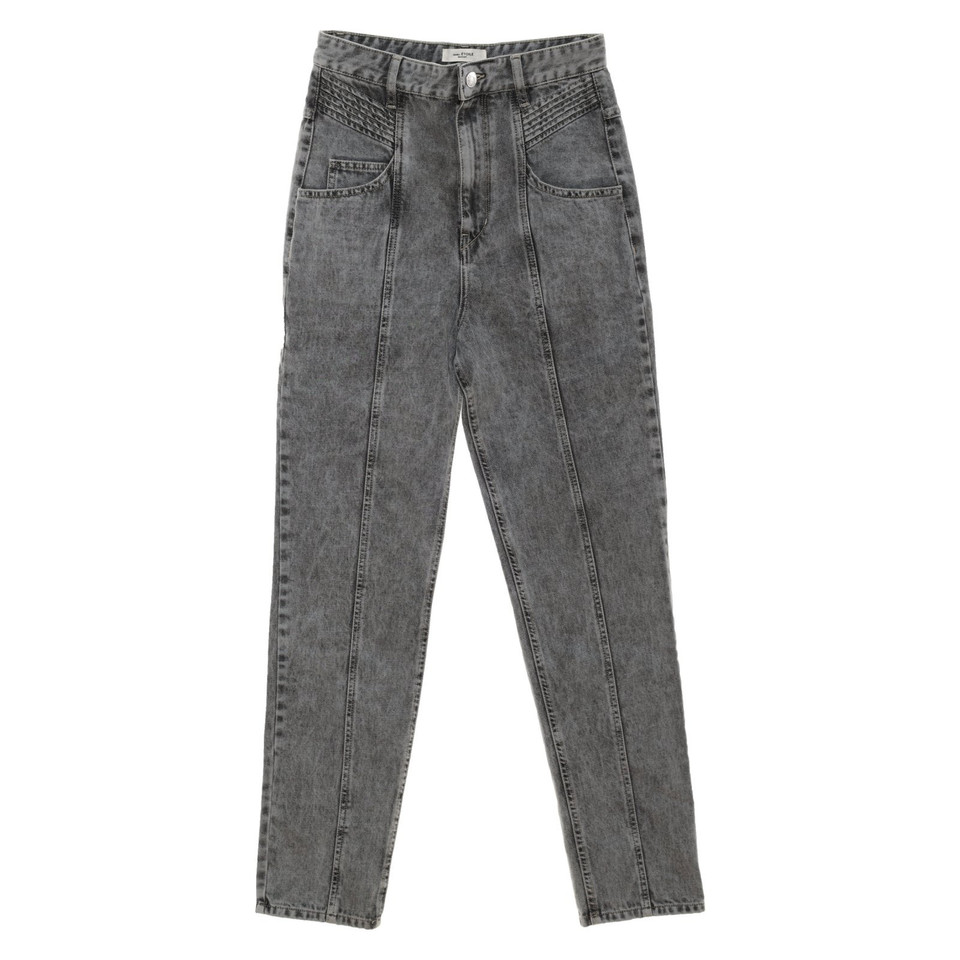 Isabel Marant Jeans in Cotone in Grigio