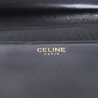 Céline Handtasche aus Leder in Schwarz
