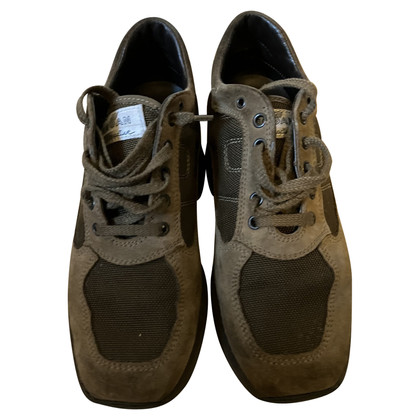 Hogan Lace-up shoes Cotton in Brown