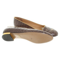 Charlotte Olympia Ballerinas in Taupe