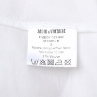 Zadig & Voltaire Bluse in Weiß