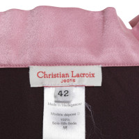 Christian Lacroix blouse de soie