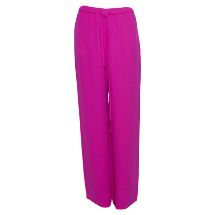 Valentino Garavani Trousers Silk in Pink