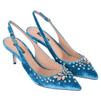 Dolce & Gabbana Pumps/Peeptoes Viscose in Blue