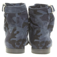 Kennel & Schmenger Ankle boots Suede in Blue