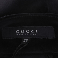 Gucci Velvet skirt in black