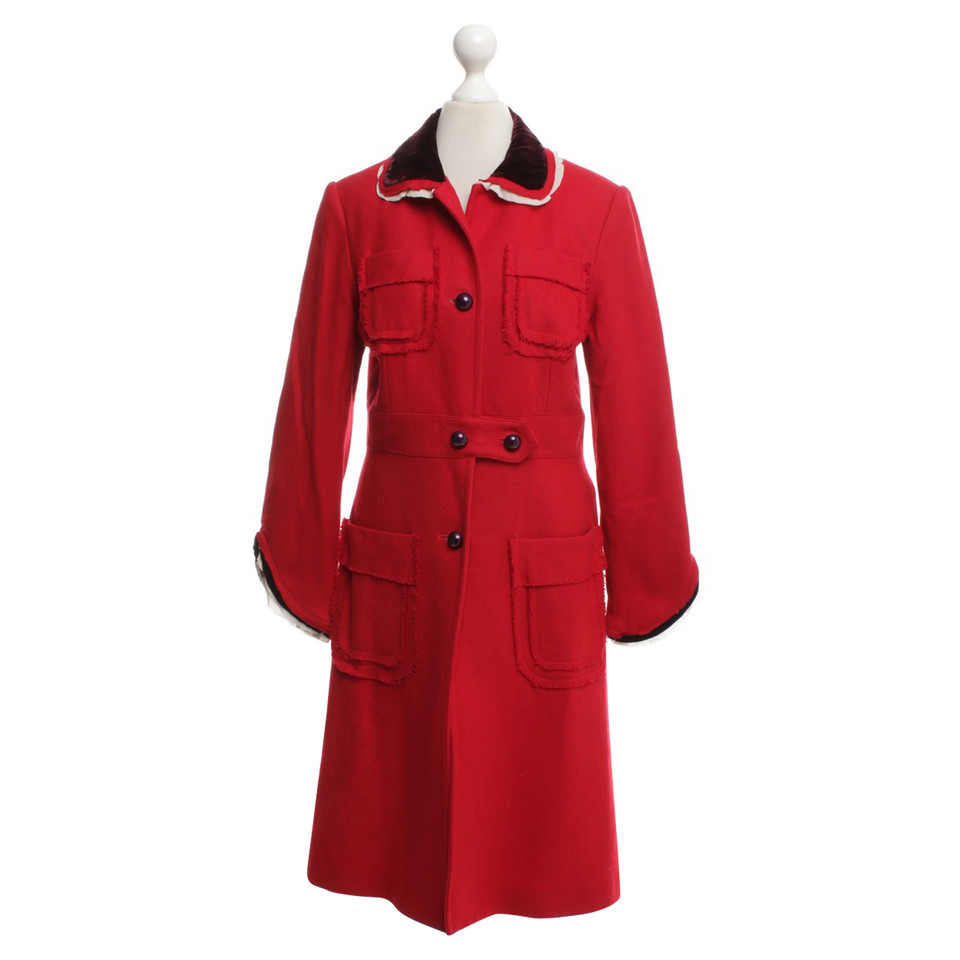 Marc Jacobs Cappotto in rosso