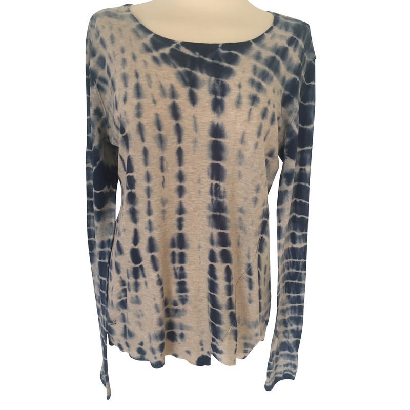 Zadig & Voltaire Leichter Pullover im Batikprint