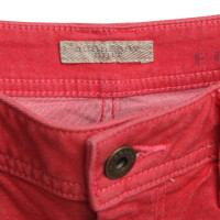 Burberry Shorts in rosso