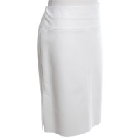 Drome Leather skirt in cream