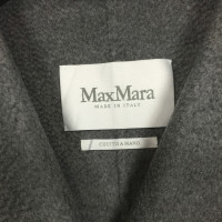 Max Mara Manteau de cachemire gris 