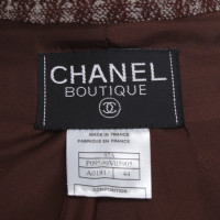 Chanel blazer laine marron