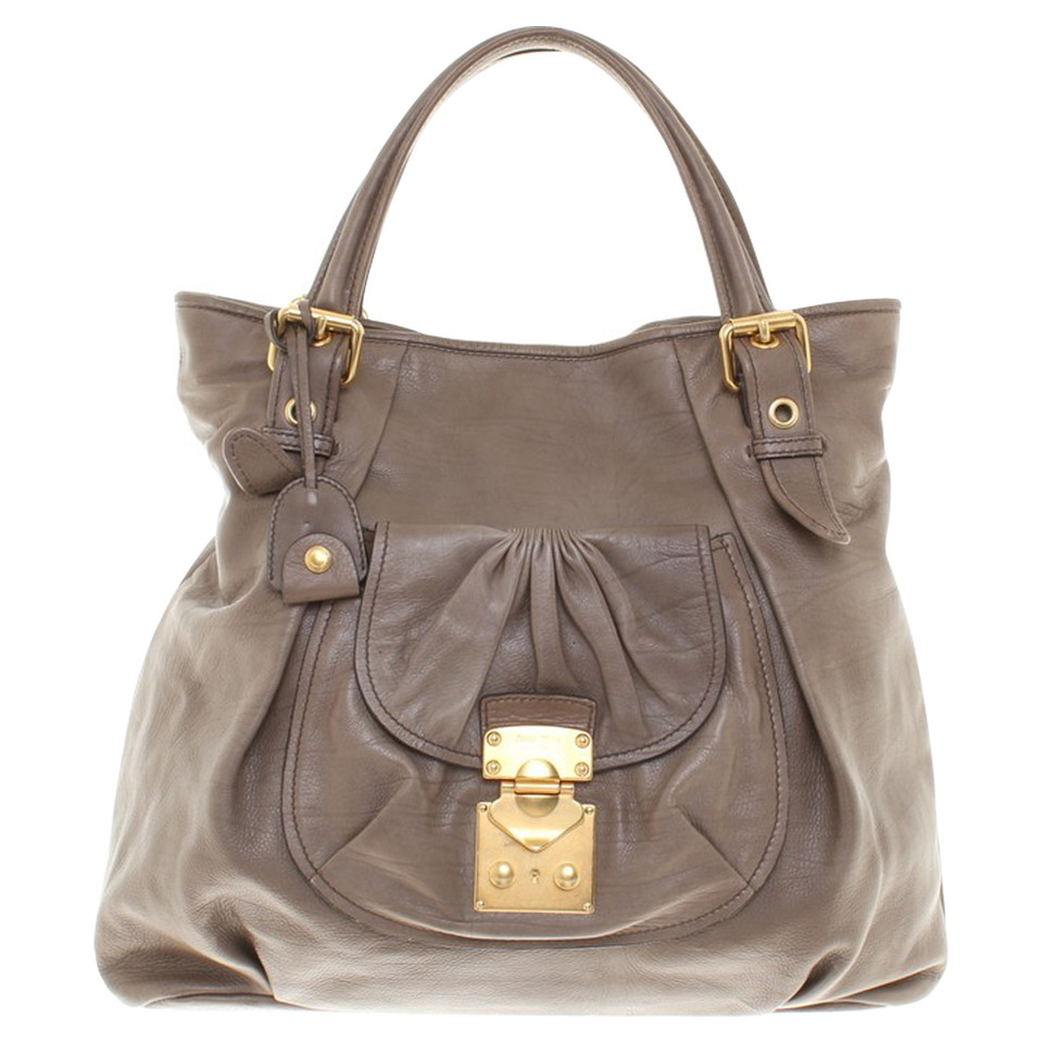 Miu Miu Handtasche aus Leder