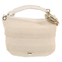 Jimmy Choo Handtasche in Creme