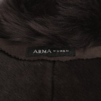 Arma Sheepskin coat in grey