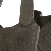 Hermès Picotin Lock MM Leather in Khaki