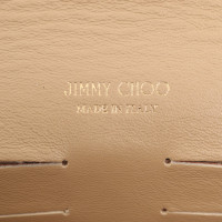 Jimmy Choo Clutch Leer in Goud