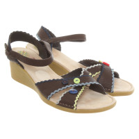 Camper Sandals Leather in Brown