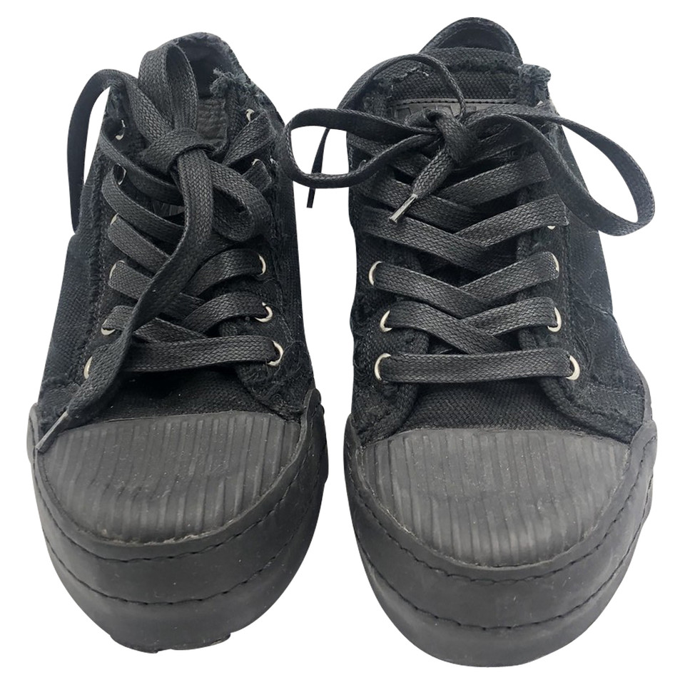 Mm6 By Maison Margiela Chaussures de sport en Toile en Noir