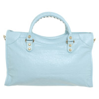 Balenciaga City Bag en Cuir en Bleu