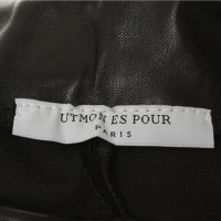 Andere Marke Utmon es Pour - Lederhose in Schwarz