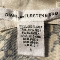 Diane Von Furstenberg elastische zijden jurk