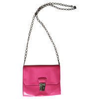 Tod's Shoulder bag Patent leather in Pink
