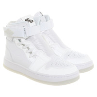 Jordan Sneakers aus Leder in Weiß