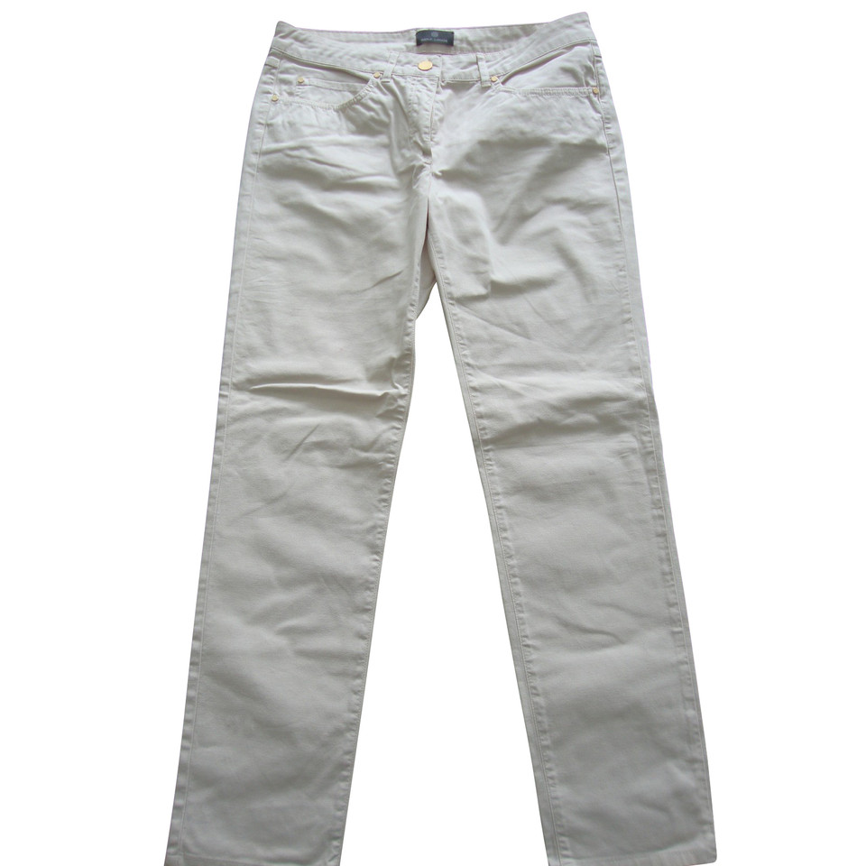 Rena Lange Trousers Cotton in Cream