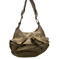 Yves Saint Laurent Handbag Leather in Beige