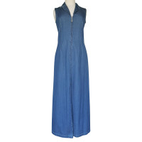 Trussardi Kleid aus Jeansstoff in Blau