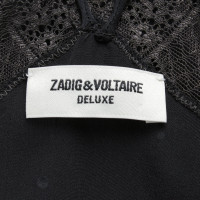 Zadig & Voltaire Top in Schwarz/Braun