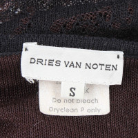 Dries Van Noten top a maglia effetto jacquard 
