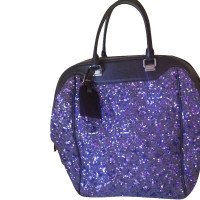 Louis Vuitton Sunshine Express North South in Lino in Viola